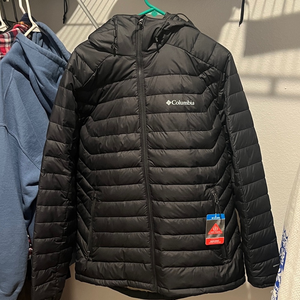 Columbia Black Quilted Jacket
